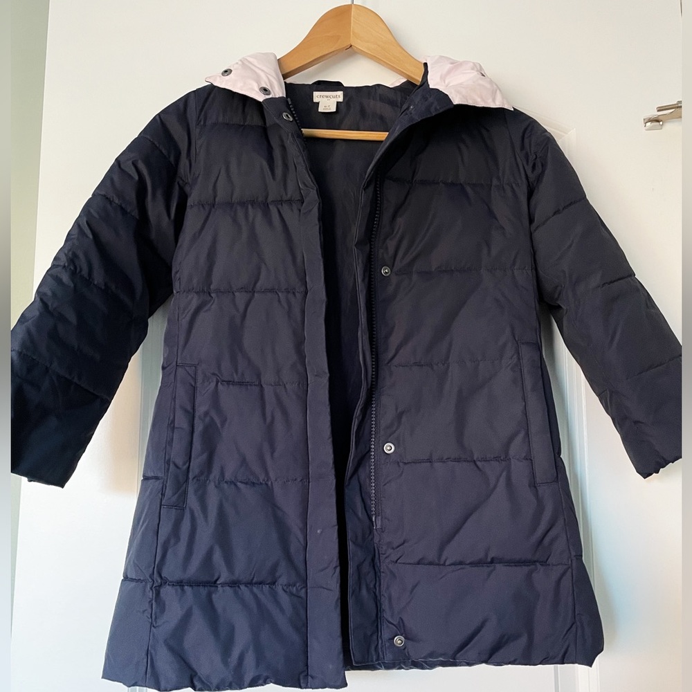 Girls Long Puffer Coat